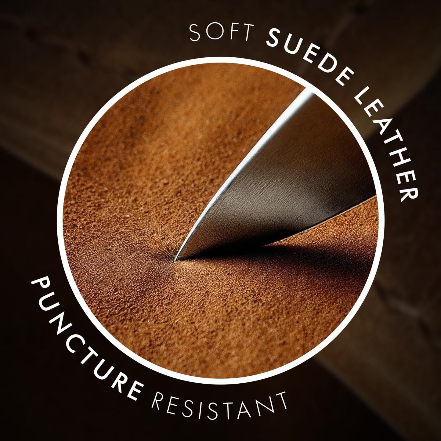 Premium Full-Grain Leather Chef Knife Roll Bag