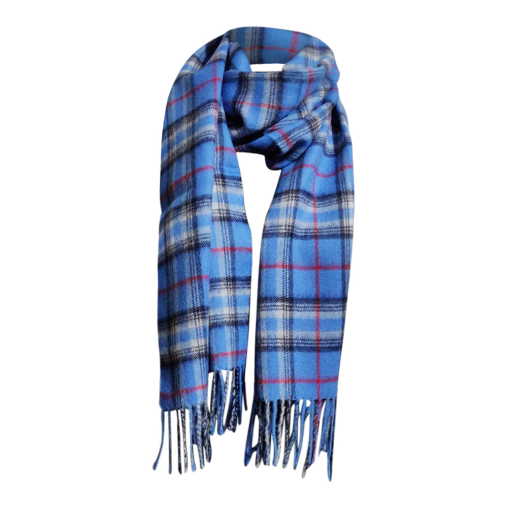 Elegante bufanda cálida reversible de lana de alpaca peruana pura para hombres y mujeres