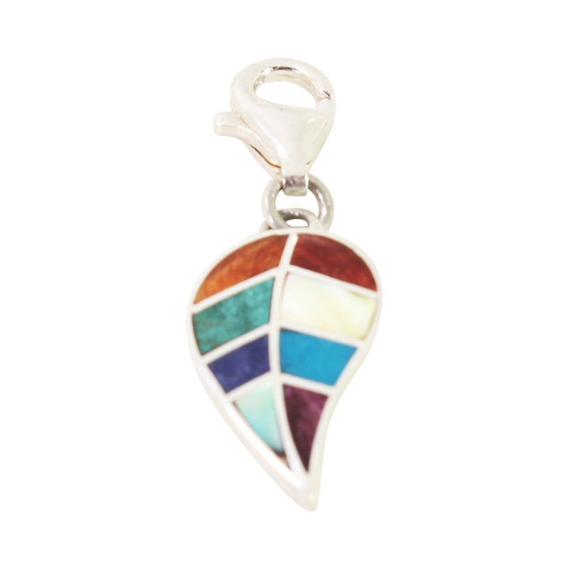 Sterling Silver "Strong & Hopeful Nature" Meaningful Charms with Peruvian Natural Stones