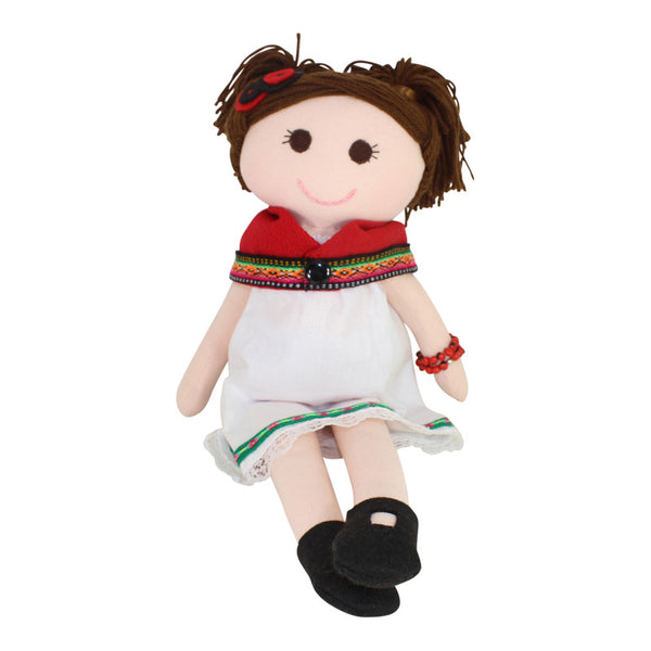 Collectible Bere’s Eco-friendly Cotton Handmade Doll L:16" - Peru Gift Shop