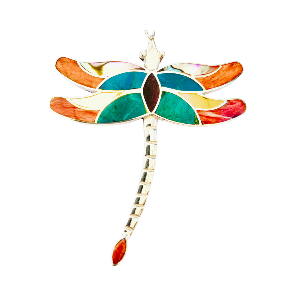 Broche "Libélula Esperanzadora" de Plata de Ley