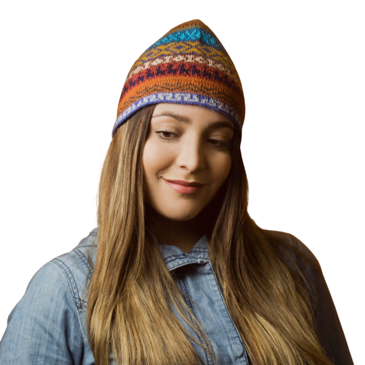 Luxury Alpaca Wool Hat/Scarf Combo UNISEX | One Size Fits All | Handcrafted in Peru