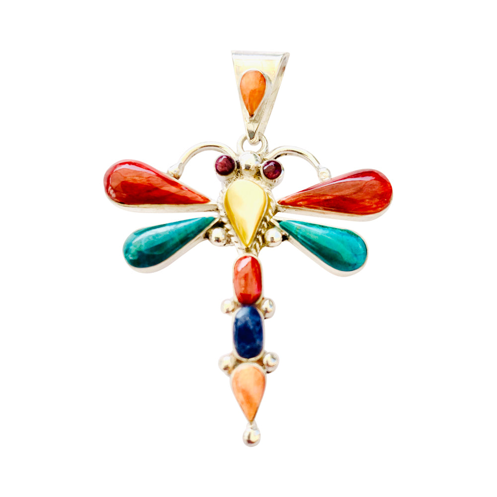 Sterling Silver "Hopeful Dragonfly" Pendant