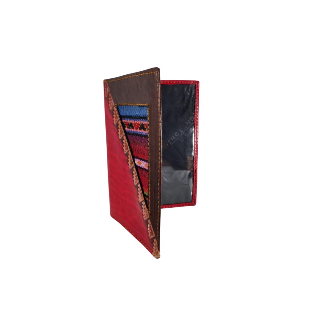 Handmade Peruvian Leather Passport Wallet – Travel in Style & Security