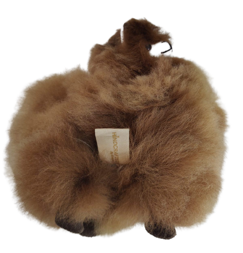 100% Baby Alpaca Fur "LLAMA LOVE" • Handmade • Hypoallergenic & Pillow Soft • (7 INCH)