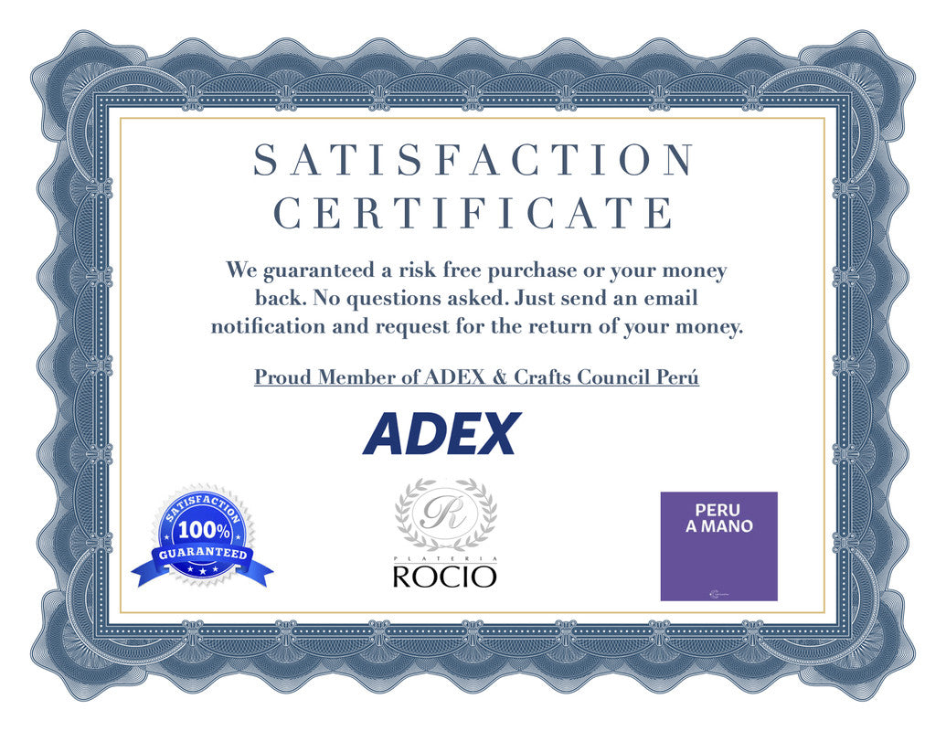 Florero plateado "Cecile" hecho a mano de lujo para decoración del hogar