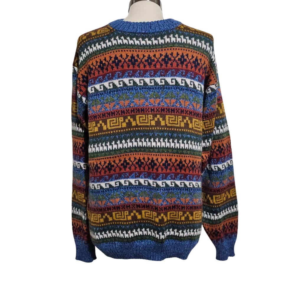Awki Luxury Alpaca Wool Sweater Unisex Multiple Colors - Authentic Peruvian Andean Craftsmanship | Peru Gift Shop