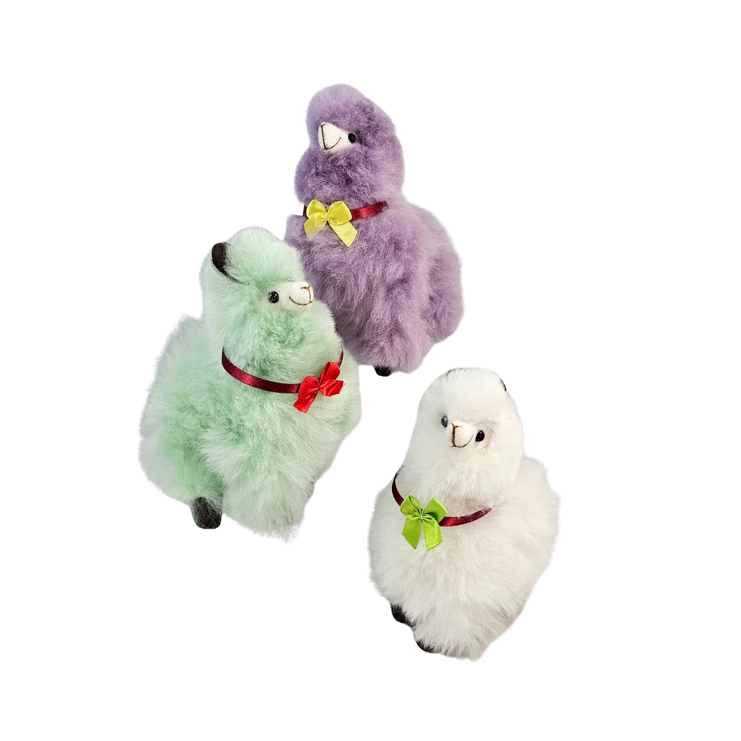 100% Baby Alpaca Fur "LLAMA LOVE" • Handmade • Hypoallergenic & Pillow Soft • (7 INCH)