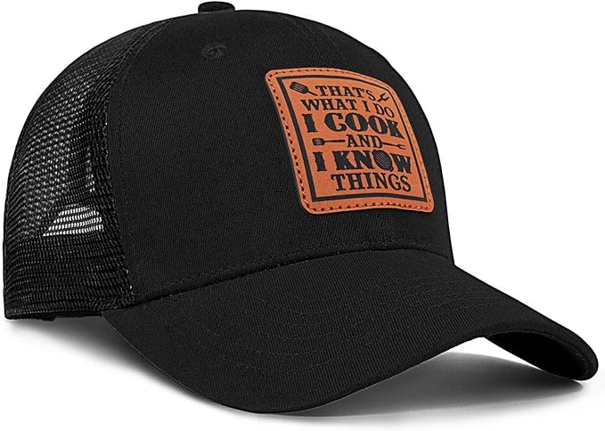 Chef-Inspired Adjustable Cotton Caps