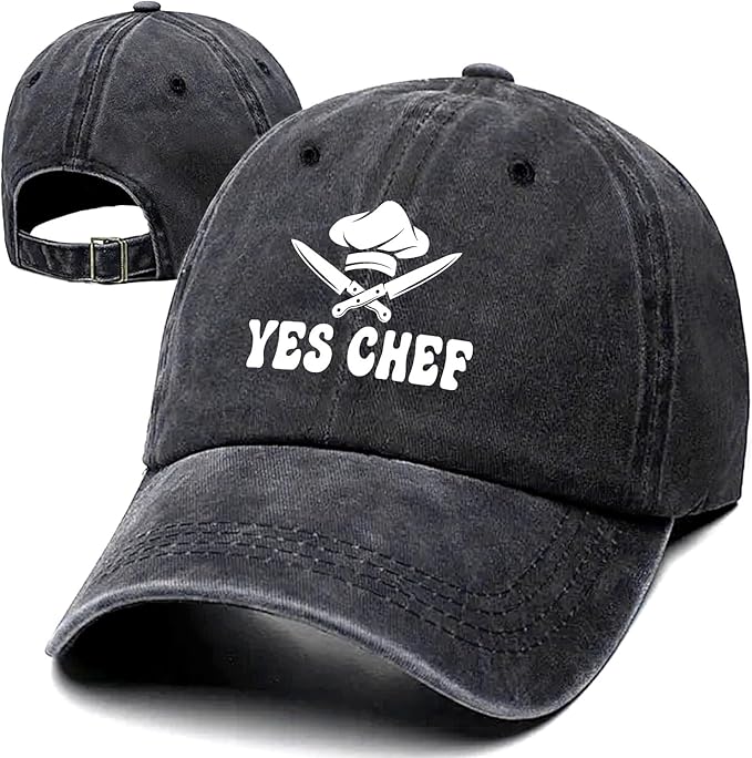 Chef-Inspired Adjustable Cotton Caps
