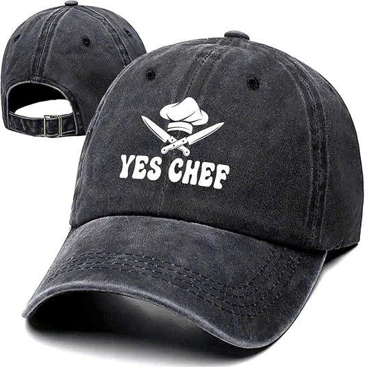 Chef-Inspired Adjustable Cotton Caps