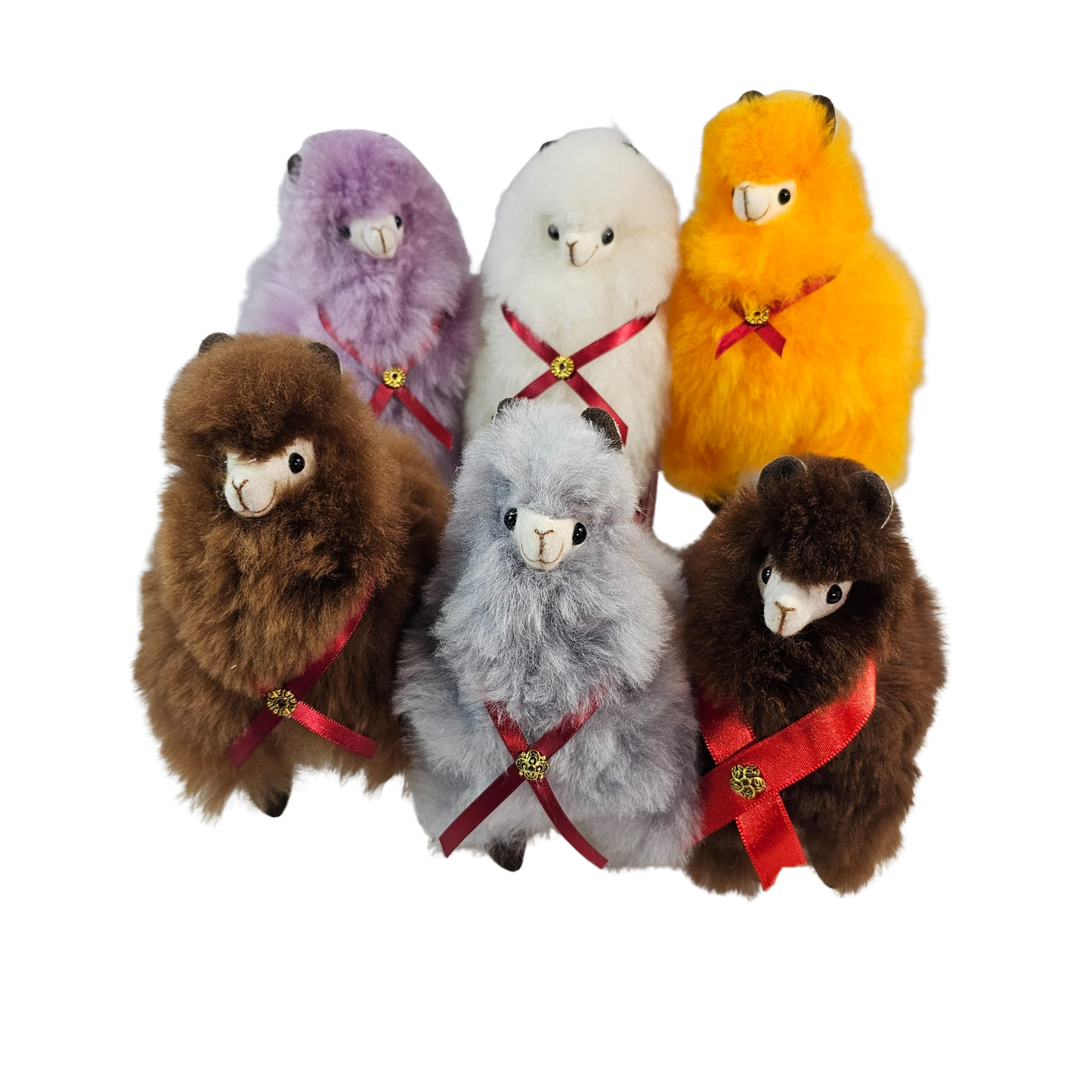 100% Baby Alpaca Fur "LLAMA LOVE" • Handmade • Hypoallergenic & Pillow Soft • (7 INCH)