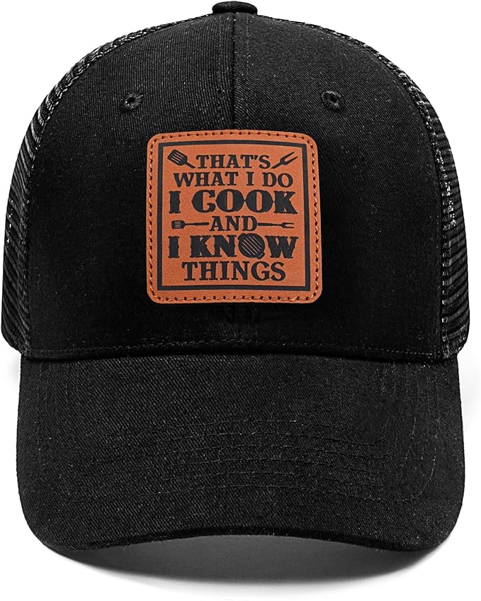 Chef-Inspired Adjustable Cotton Caps