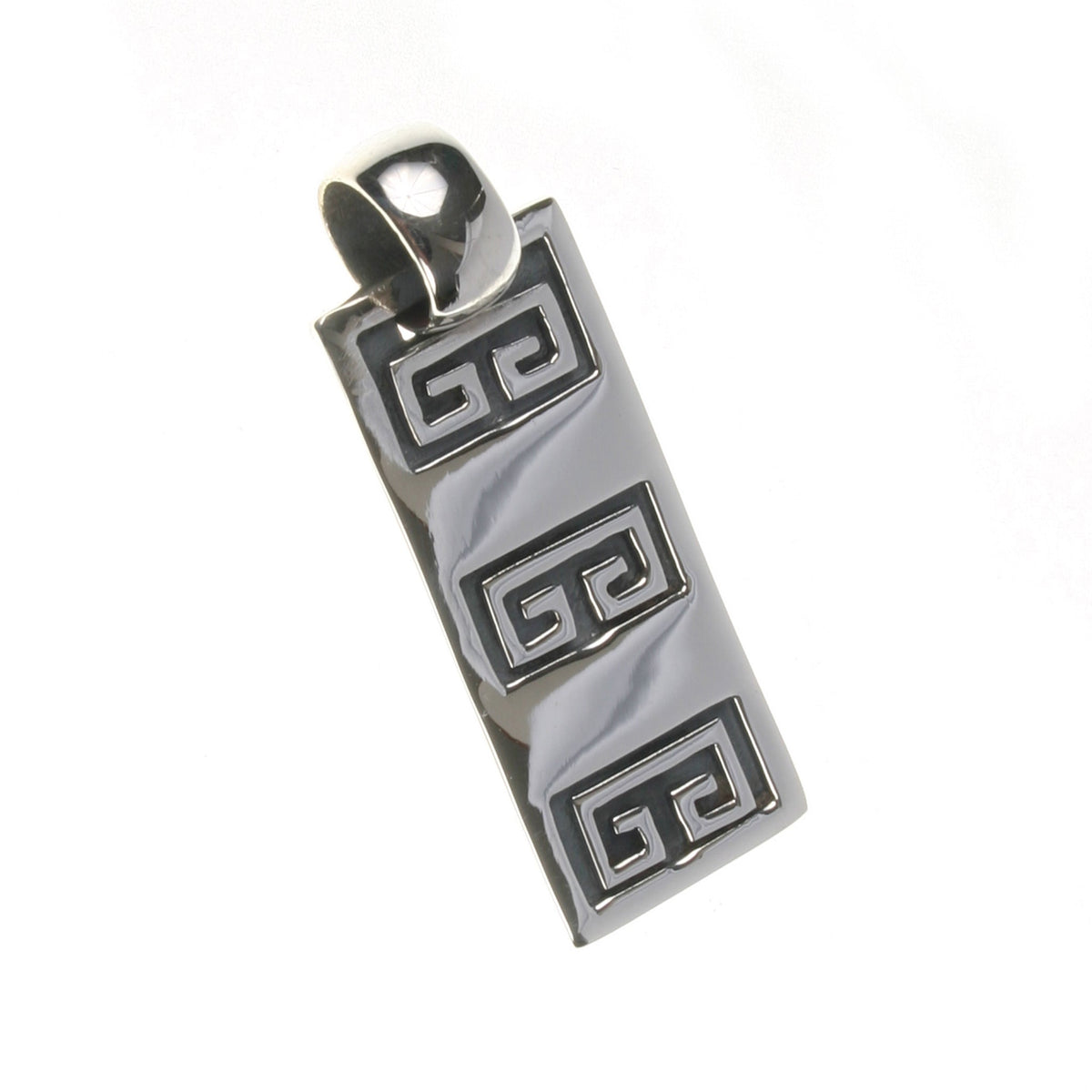 Moschik Sterling Silver Pendants – Chakana Cross & Key Designs
