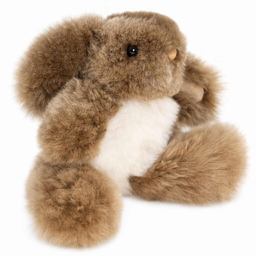 Pingüino 100 % baby alpaca que no daña la piel • Hecho a mano • Hipoalergénico y suave como almohada • (10 PULGADAS) 