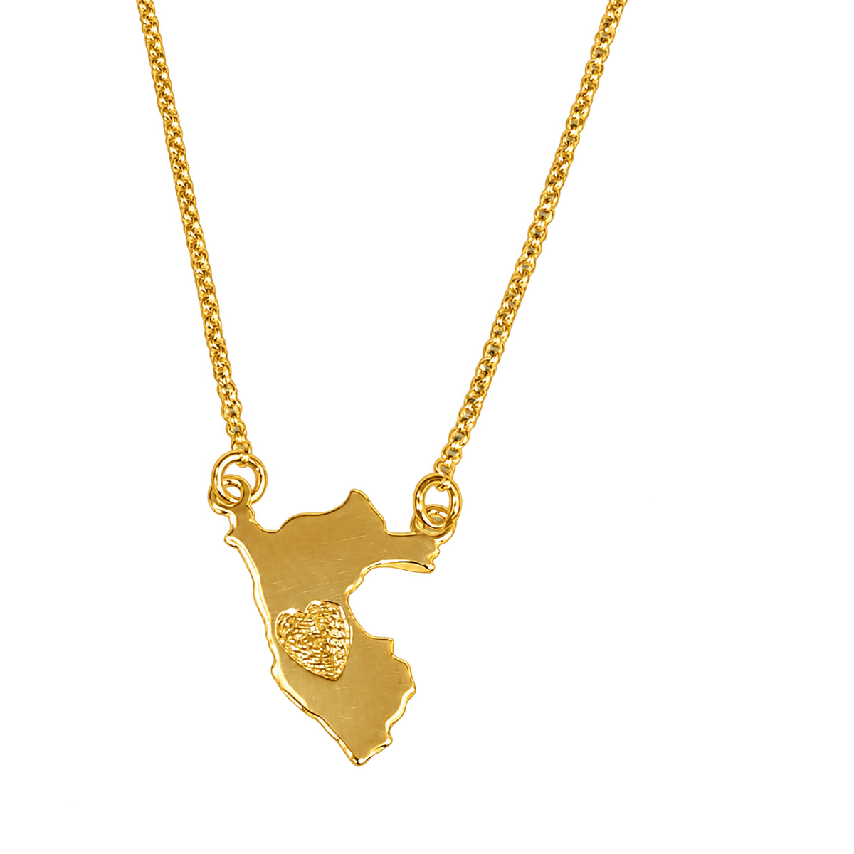 Sterling Silver and Gold Peru Filigree Adjustable Pendant Necklace 16"-18" Style C