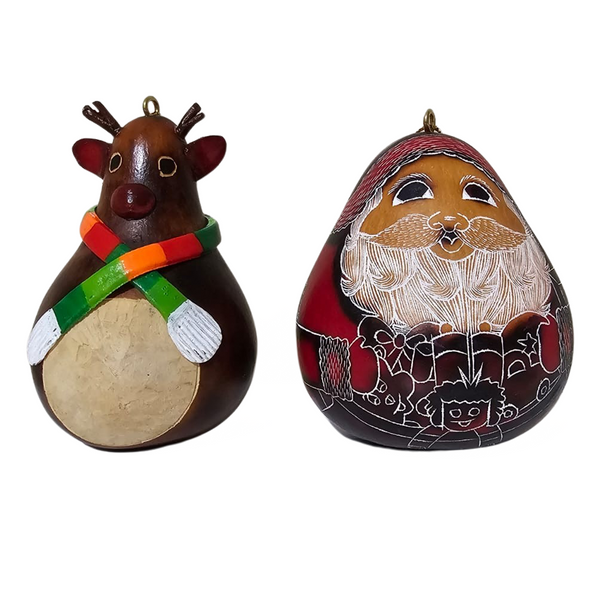Handmade Heart Christmas Ornament Set, Fair Trade from Peru