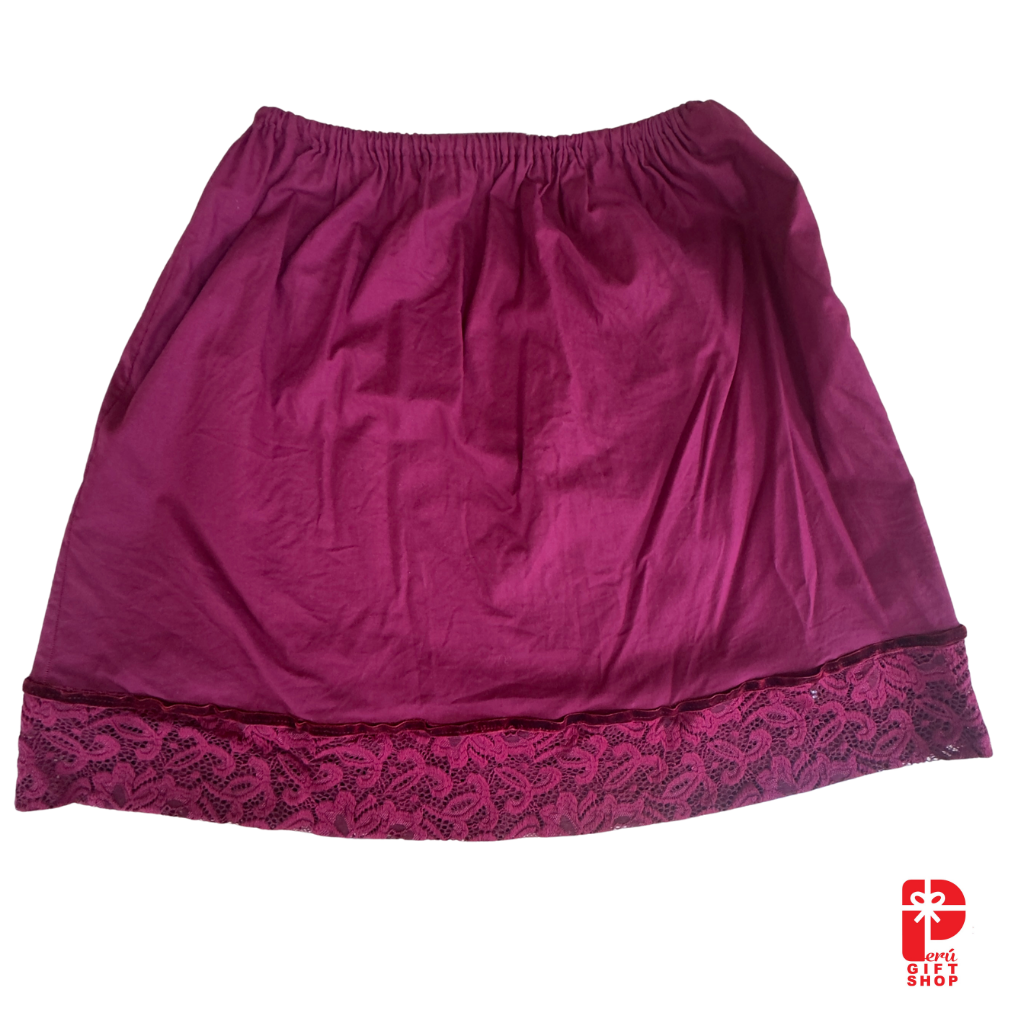 Marinera Norteña Heritage Dress – Burgundy Colonial Amazona Fusion Edition