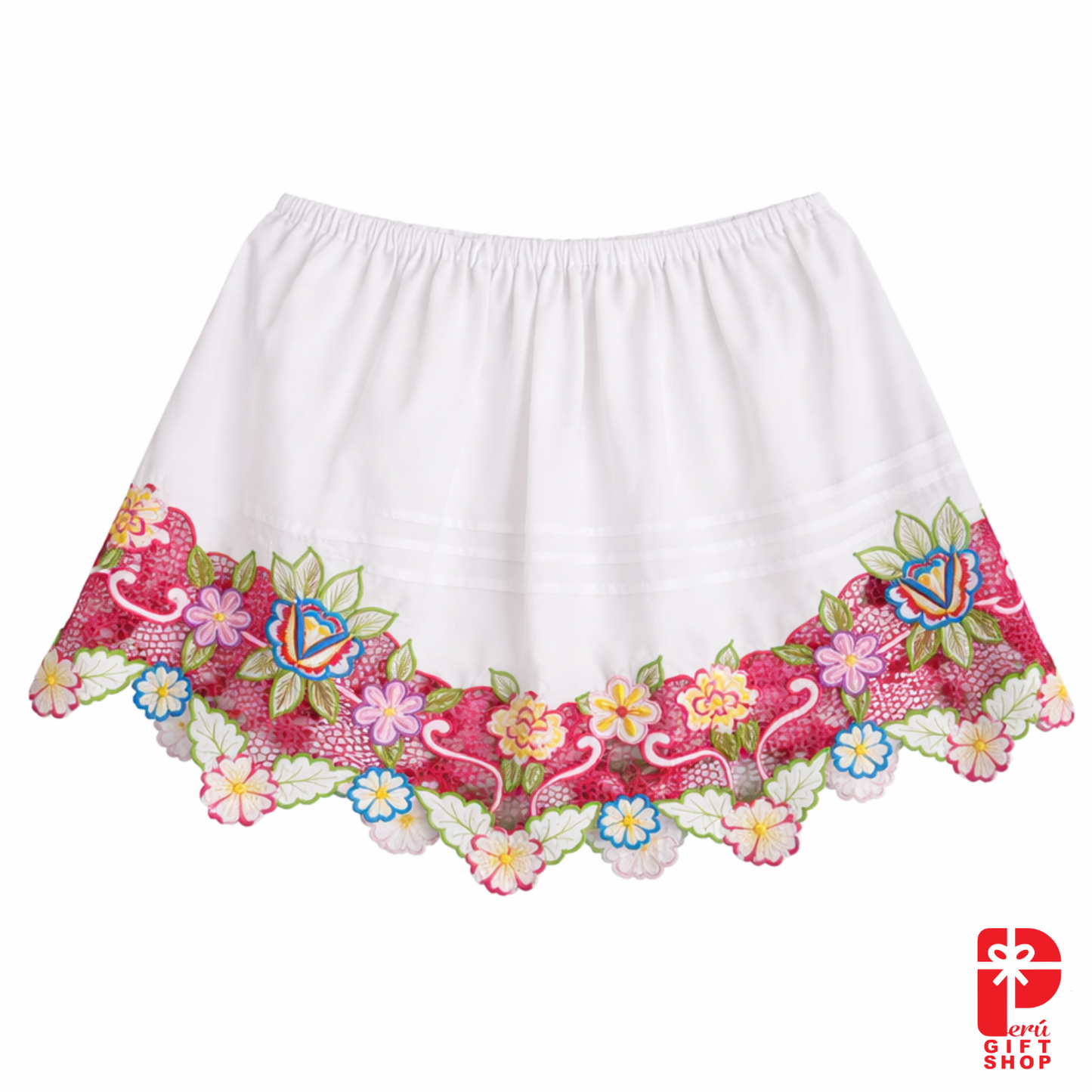 5-Piece Marinera Andean Inspired Heritage Dress – Hand-Embroidered - Colonial Elegance