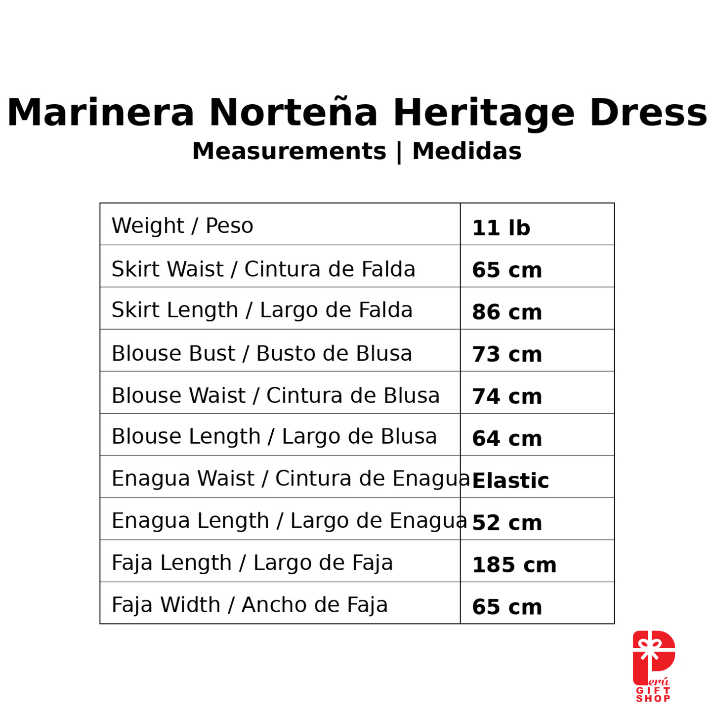 4-Piece Marinera Norteña Heritage Dress – Spanish Coastal Elegance