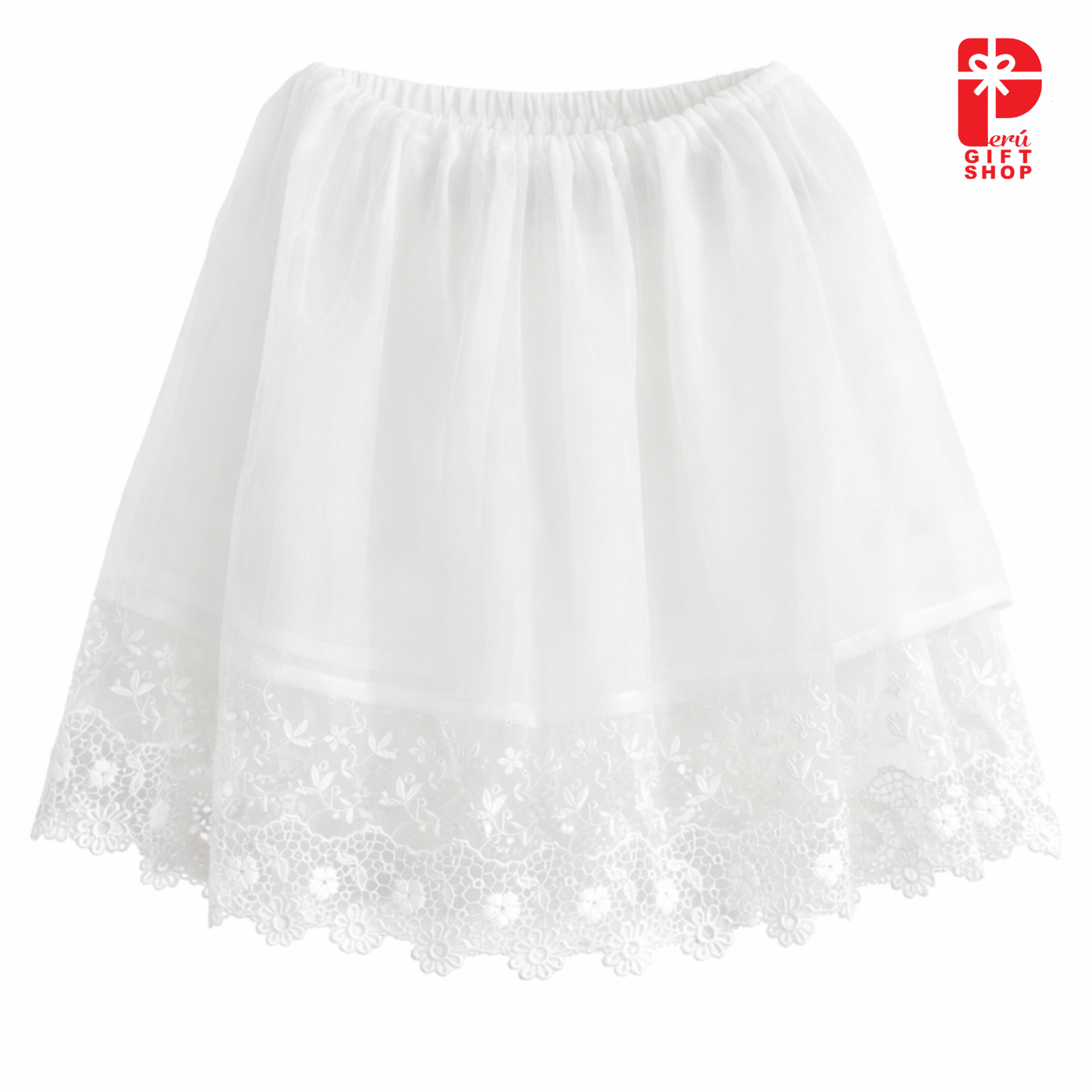 3 Piece-Marinera Norteña Heritage Dress – Imperial White Elegance - A Living Expression of Colonial Formal Elegance