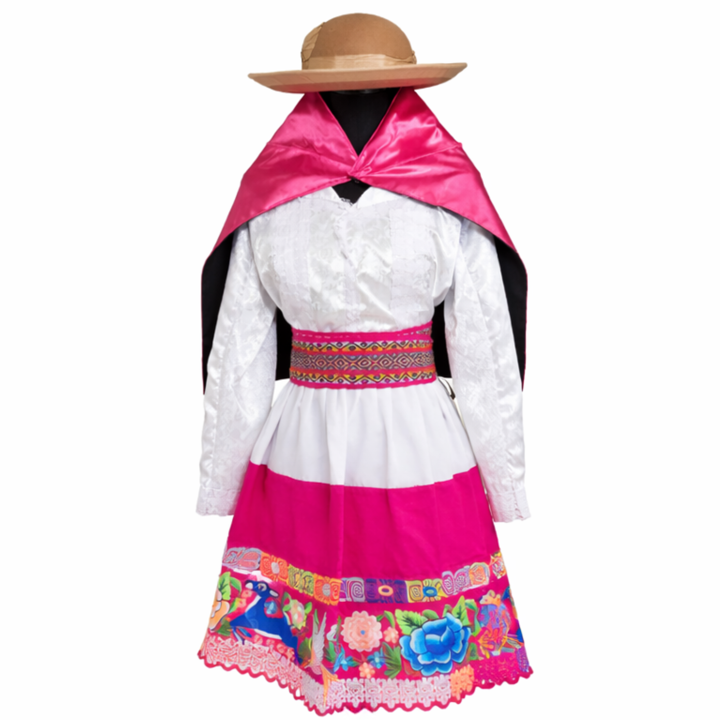 5 Piece Huaylarsh Heritage Dress – Andean Festive Edition
