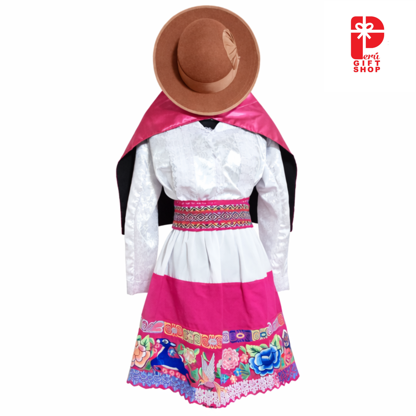 5 Piece Huaylarsh Heritage Dress – Andean Festive Edition