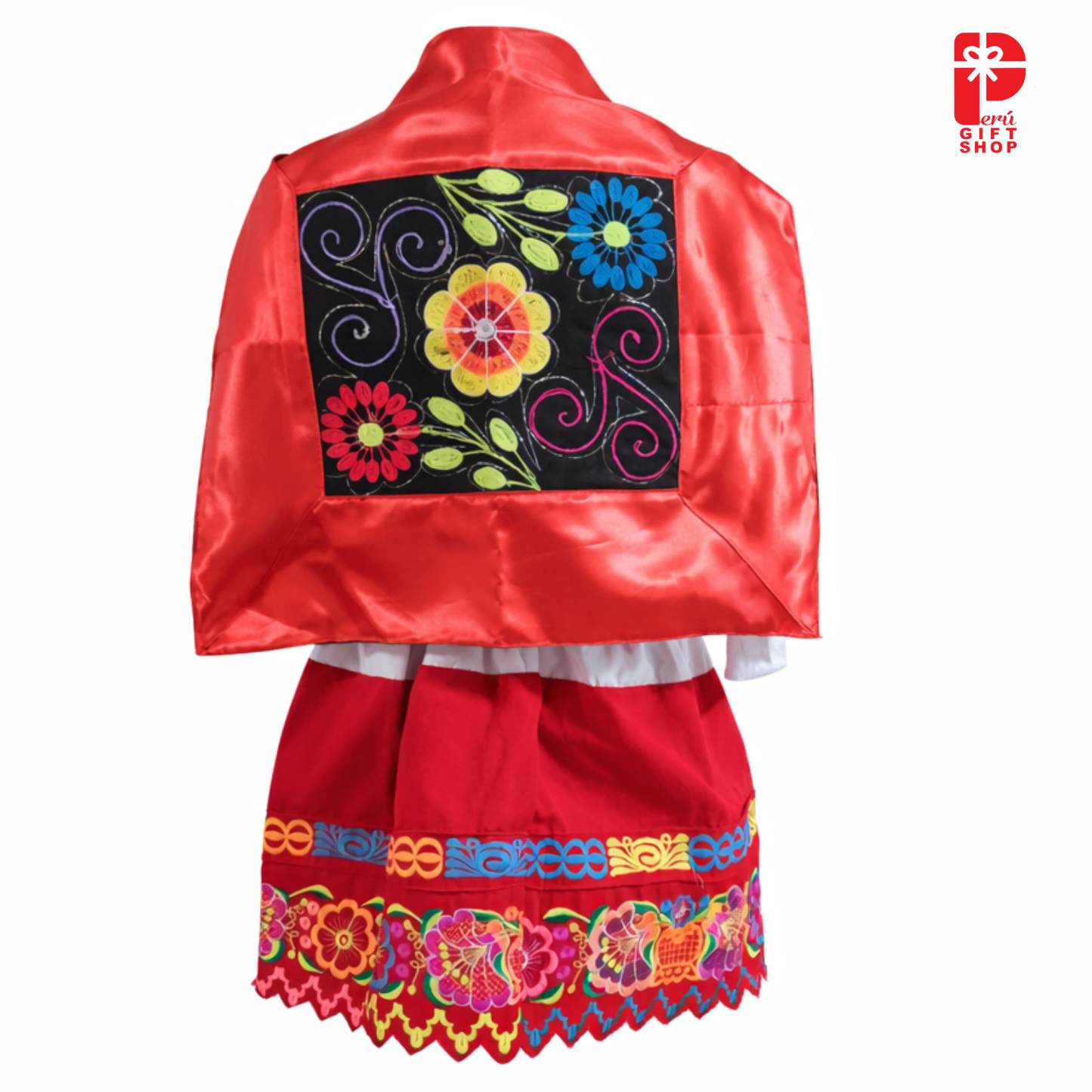 5 Piece Huaylarsh Heritage Dress – Andean Festive Edition