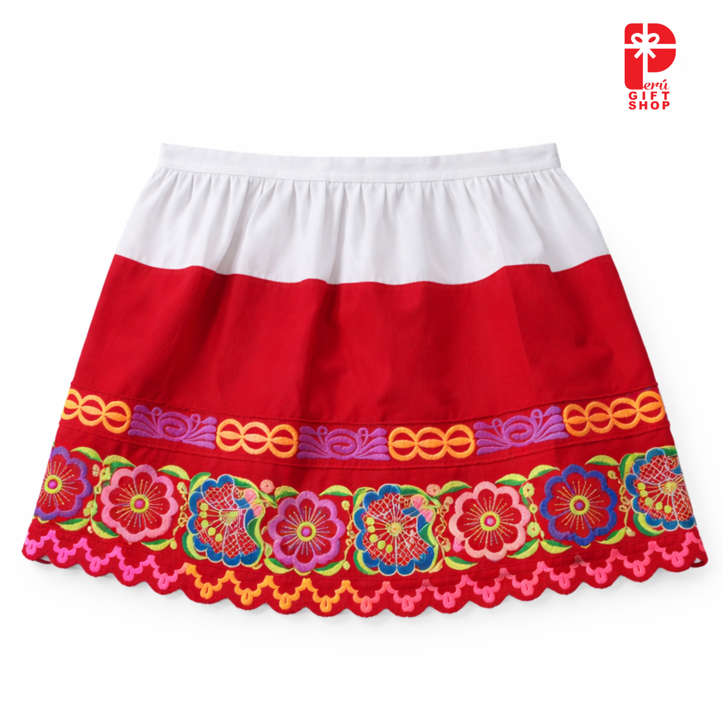 5 Piece Huaylarsh Heritage Dress – Andean Festive Edition