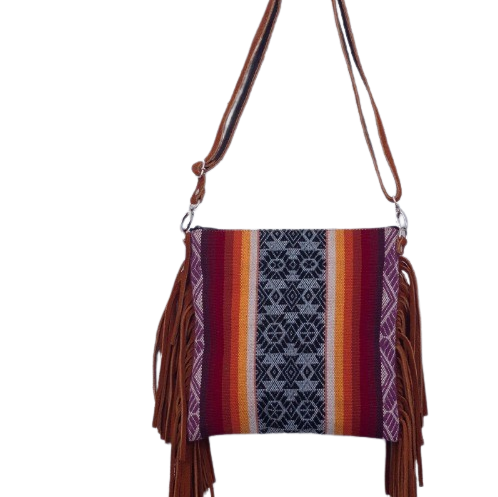 Handmade Peruvian Leather Boho Chic Bag – A Perfect Blend of Style & Functionality