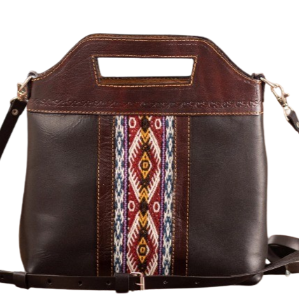 Handmade Peruvian Leather TSatchel Bag – A Perfect Blend of Style & Functionality