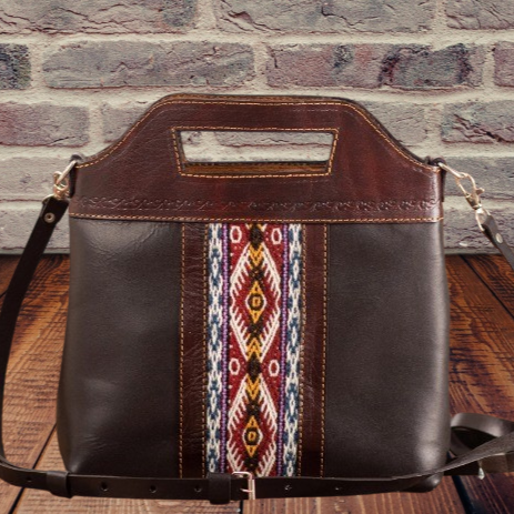 Handmade Peruvian Leather TSatchel Bag – A Perfect Blend of Style & Functionality