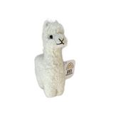 Soft 100% Baby Alpaca Fur "LLIMPI LLAMA " • Handmade • Hypoallergenic & Pillow Soft