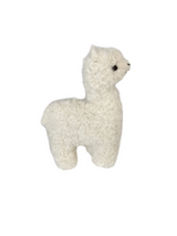 Soft 100% Baby Alpaca Fur "LLIMPI LLAMA " • Handmade • Hypoallergenic & Pillow Soft