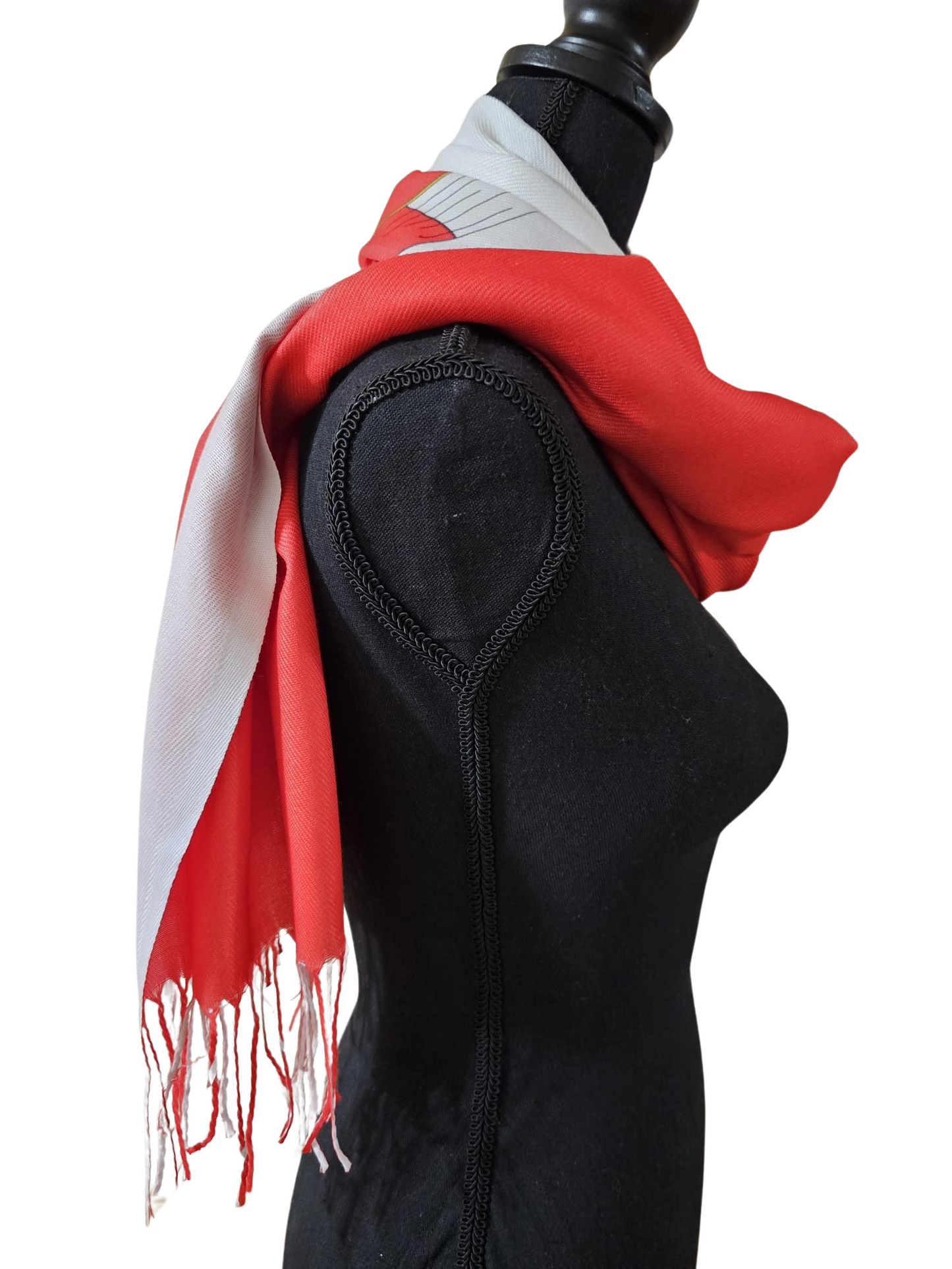 Handmade Coat of Arms "Escudo" Peruvian Shawl