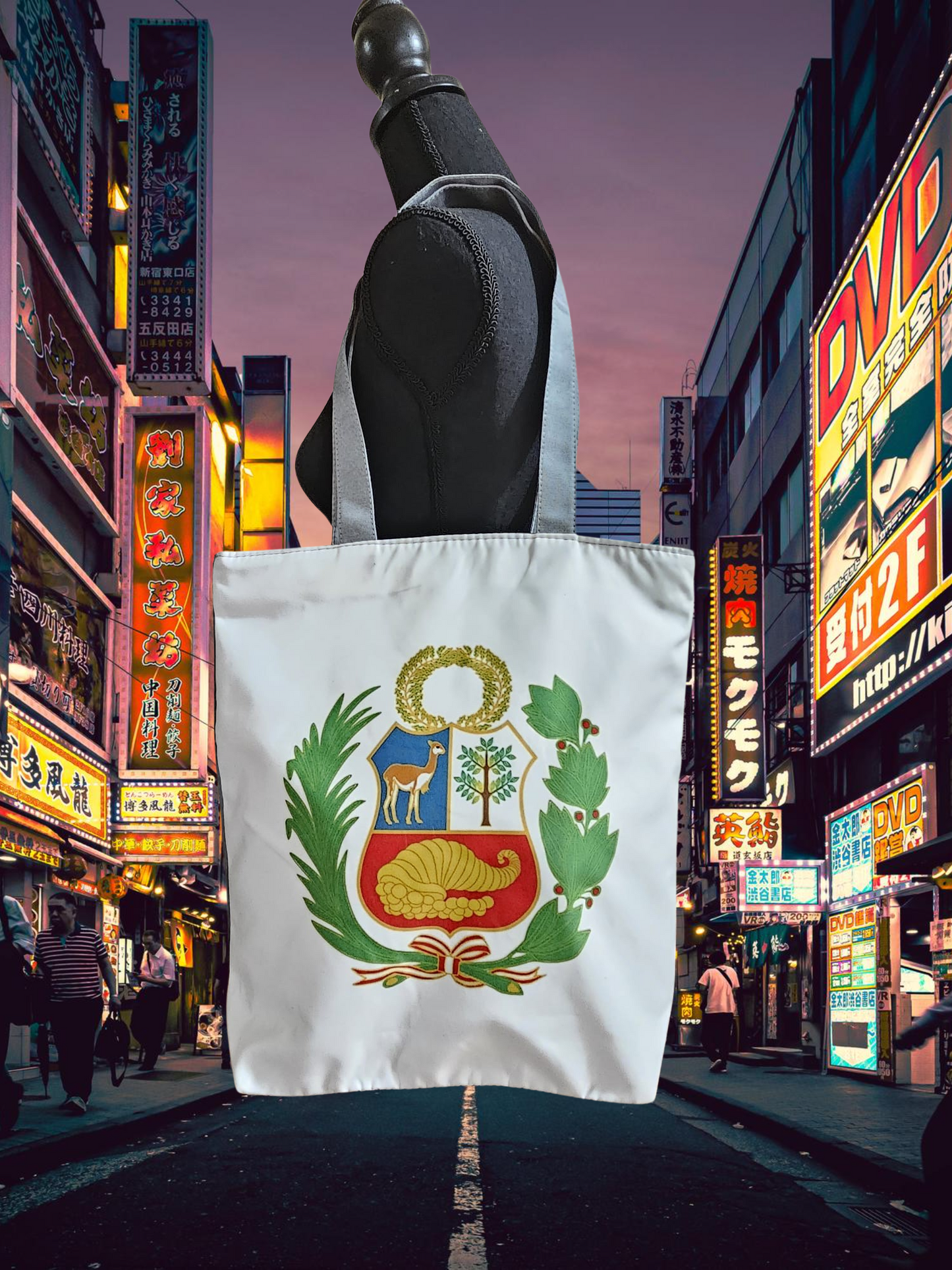 Traditional Coat of Arms "Escudo" – Handmade Tote