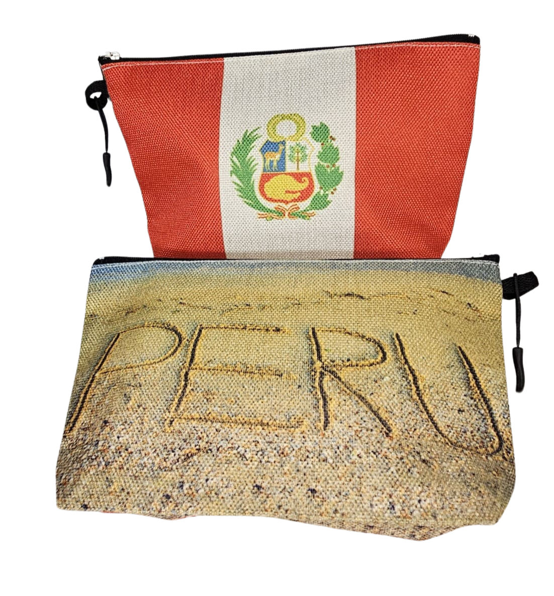 Handmade Cotton Travel Pouch "Coat of Arms of Peru" Escudo del Perú (Copy)
