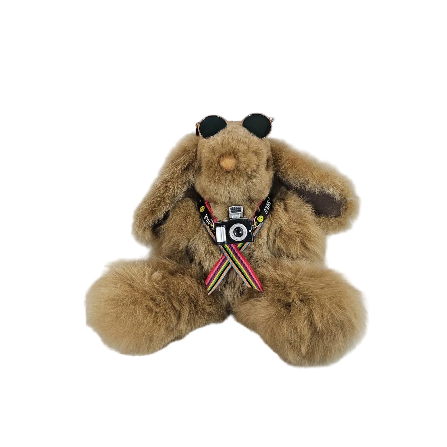 Pingüino 100 % baby alpaca que no daña la piel • Hecho a mano • Hipoalergénico y suave como almohada • (10 PULGADAS) 