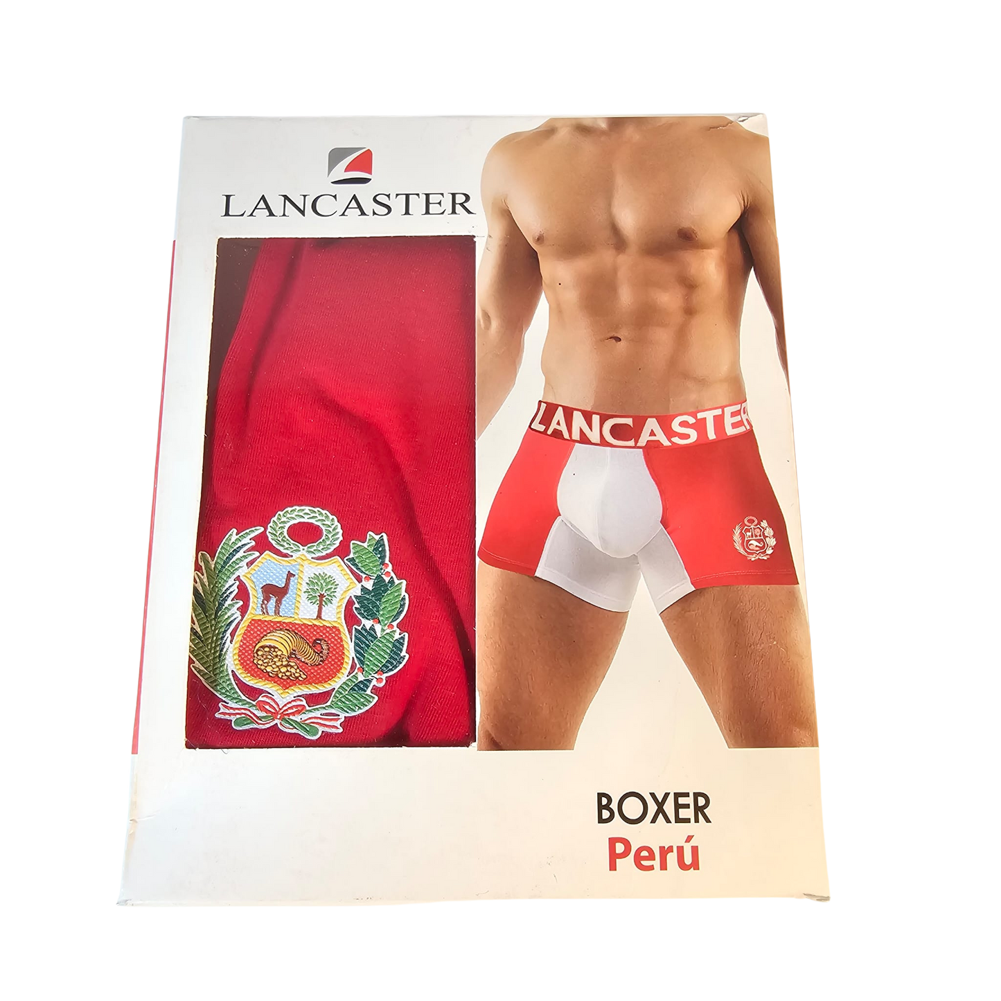 Lancaster Boxer – Peruvian Flag Edition | 100% Cotton Underwear