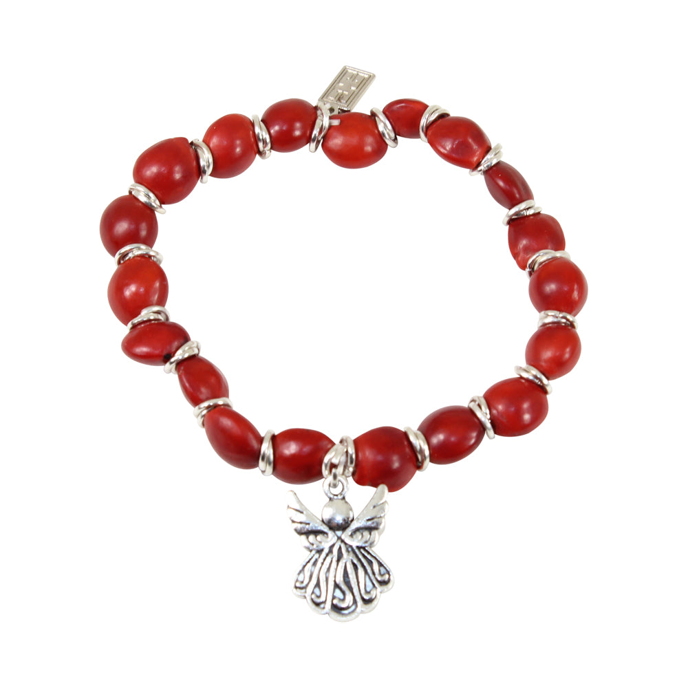 Guardian Angel Huayruro Good Luck Bracelet - Symbol of Protection, Guidance & Good Fortune