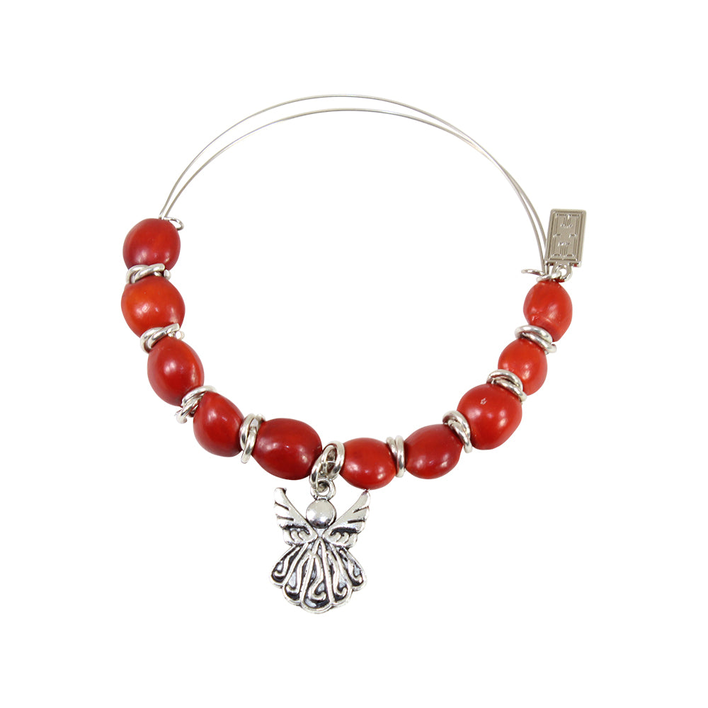 Guardian Angel Huayruro Good Luck Bracelet - Symbol of Protection, Guidance & Good Fortune