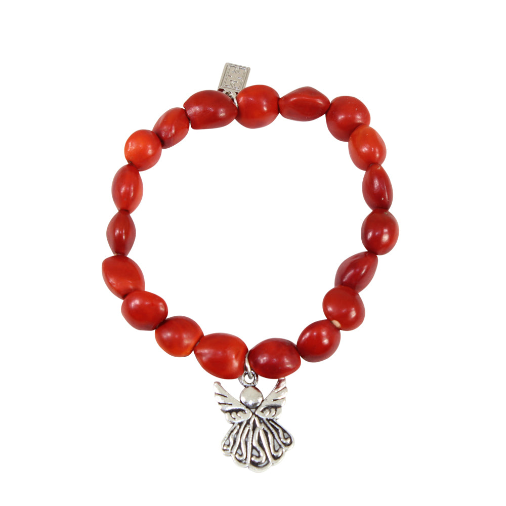 Guardian Angel Huayruro Good Luck Bracelet - Symbol of Protection, Guidance & Good Fortune
