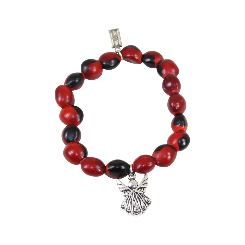 Guardian Angel Huayruro Good Luck Bracelet - Symbol of Protection, Guidance & Good Fortune