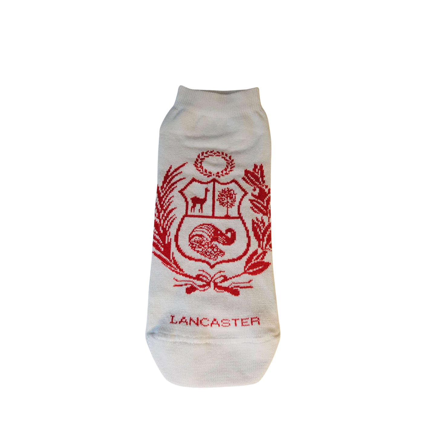 Peruvian Cotton Socks – "Coat of Arms" / Escudo del Perú Design (Unisex)