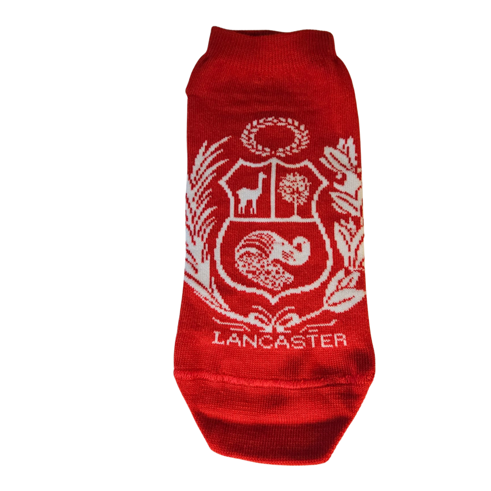 Lancaster Peru Coat of Arms Escudo del Peru cotton socks multiple colors unisex