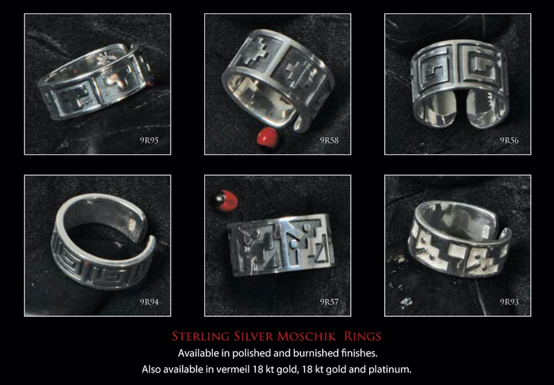 Inka Cross “Chakana” Peruvian Inspired Love Exchange Unisex Sterling Silver Rings - EvelynBrooksDesigns