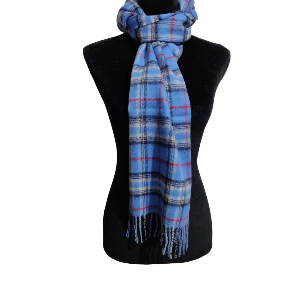 Stylish Pure Peruvian Baby Alpaca Wool Reversible Warm Scarf for Men & Women