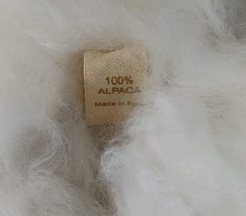 100% Baby Alpaca Fur Teddy Bear • Hand Made • Hypoallergenic & Pillow Soft • (12 Inch)
