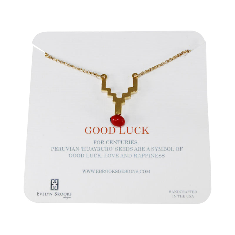Gold Filled 18kt. Adjustable Chakana Inka Cross Good Luck Minimal Dainty Necklace 16"-18" - Peru Gift Shop