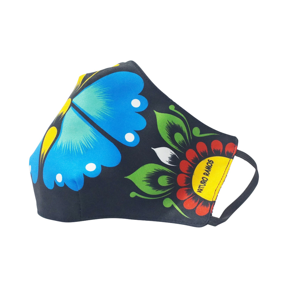 Traditional Andean Heaven Butterfly Washable Face Mask